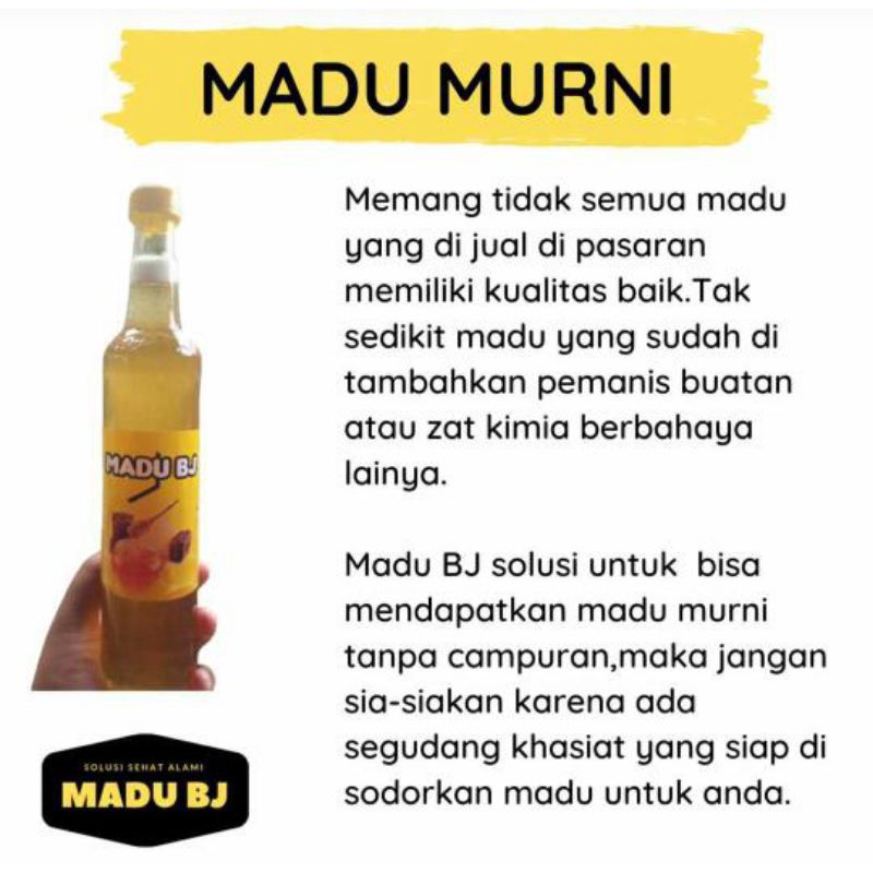 

madu BJ murni