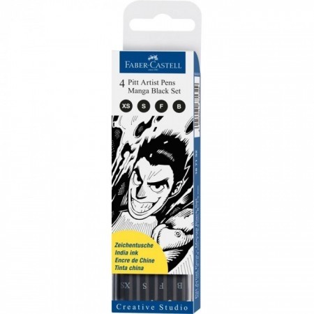 

Faber-Castell | Pitt Artist Pen Manga Black Set