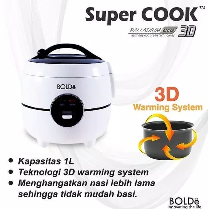 BOLDe Magic Com 1 Liter Super Cook Palladium Eco