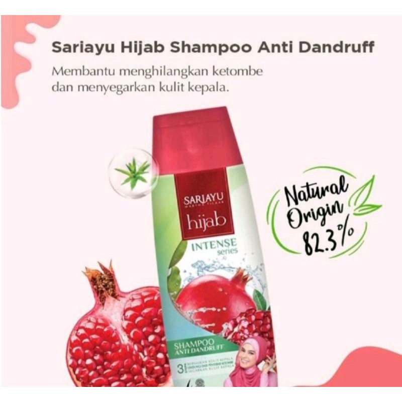 SARIAYU HIJAB SHAMPOO SAMPO SARIAYU SAMPOO SARI AYU HIJAB SERIES