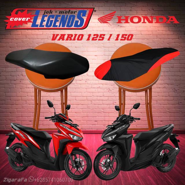 Cover Jok Vario 125 150 Waterproof Sarung Mantel Jok Motor Type Standar Modifikasi Shopee Indonesia