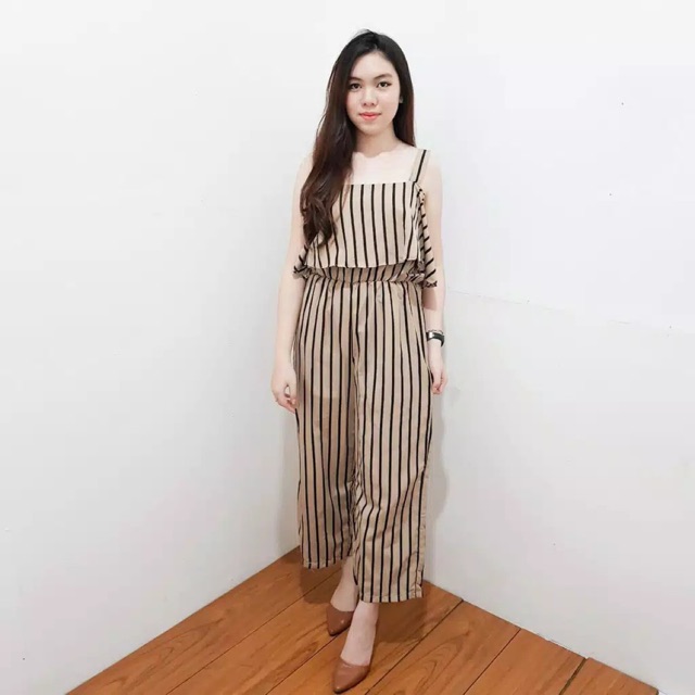 1 KG = 4PCS | JUMPSUIT JOLA / JUMPSUIT SALUR / JUMPSUIT STRIPE / JUMSUIT WANITA