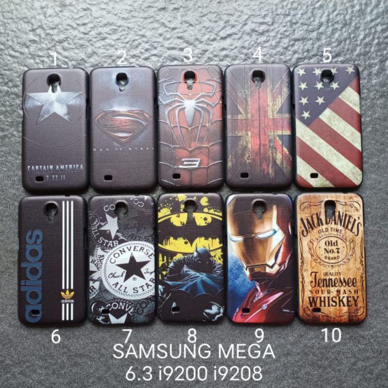 Case gambar Samsung Mega 6.3 i9200 motif cowok hardcase cover