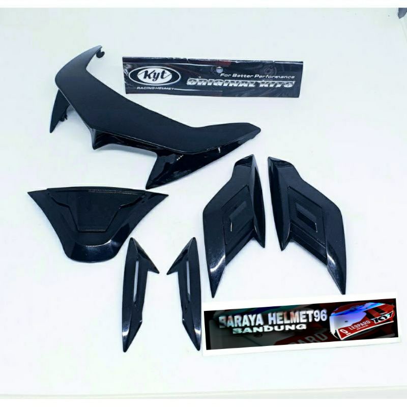 Pentilasi Helm Kyt R10 Original Atas Depan Dagu Kyt R10