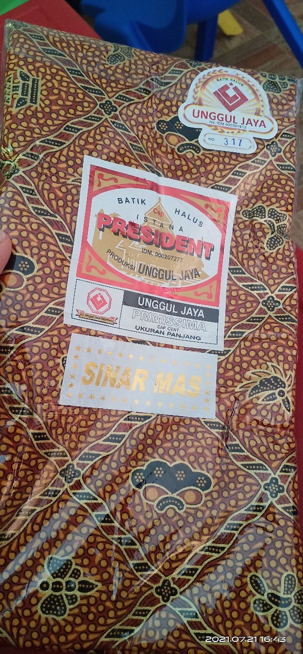 Kain Batik Solo Premium Sawek Jarik Jarek Batik Solo Panjang Anti Luntur Motif Sidomukti Pengantin