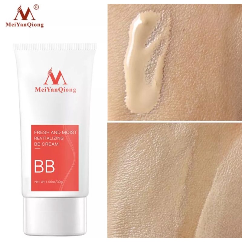 MEIYANQIONG FRESH AND MOIST REVITALIZING BB CREAM WHITENING COMPACT FOUNDATION