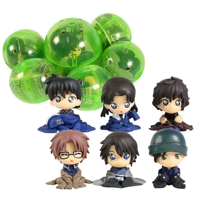 ITN - Detective Conan Gashapon Action Figure set 6