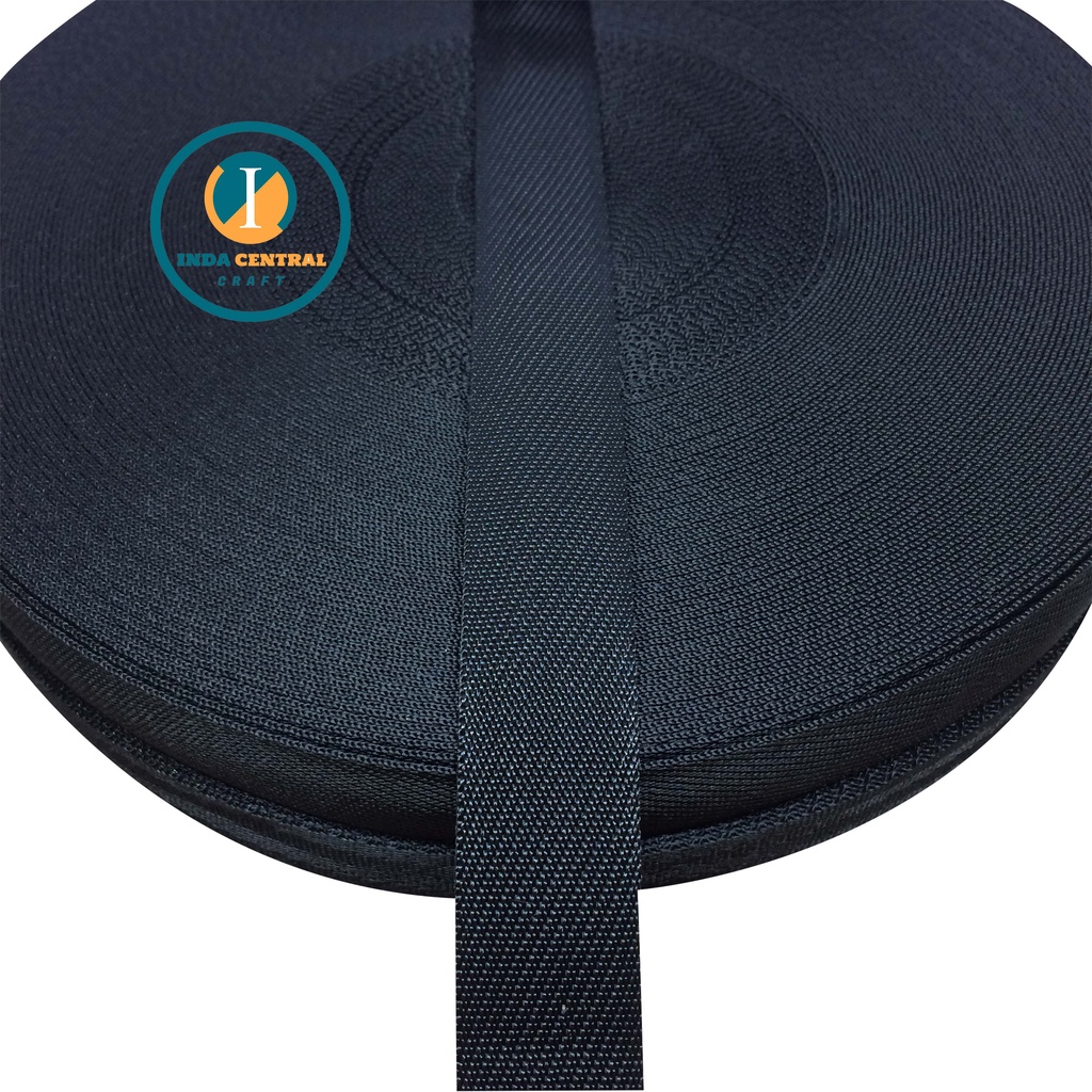 TALI WEBBING STRAP TAS LS 2.5 CM HITAM