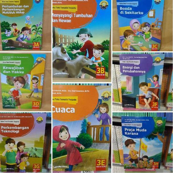 

『Stok terbaru』 BUKU TEMATIK KELAS 3 !