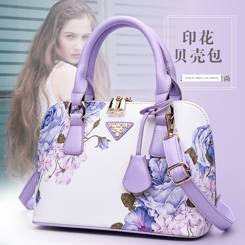 TAS SELEMPANG WANITA IMPORT KULIT UNGU LYDIA TA376P5 SHOULDER BAG BRANDED BATAM PREMIUM CEWEK KOREA