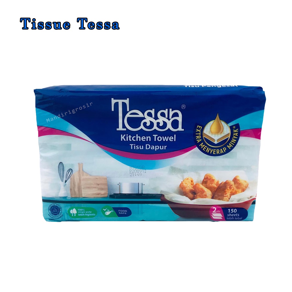 Tissue Tessa * TIsuue wajah *Tissue Dapur *Tissue Rolls *Tissue serbaguna