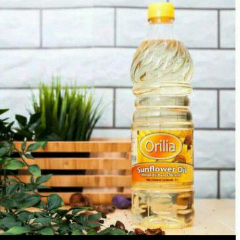 ORILIA Sun Flower Oil Minyak Goreng Biji Bunga Matahari 1 L │ Import