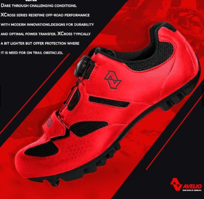 Sepatu MTB XC AVELIO Sepatu Sepeda CLEAT - 44