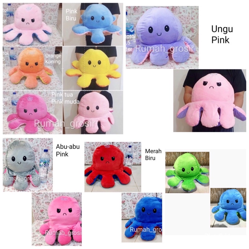 Boneka Gurita Octopus Jumbo Viral Tiktok