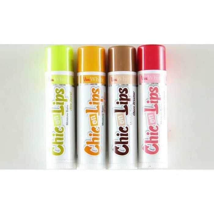 VIVA Chic On Lips Lip Balm ORI BPOM / Pelembab Bibir Moisture Balm by AILIN