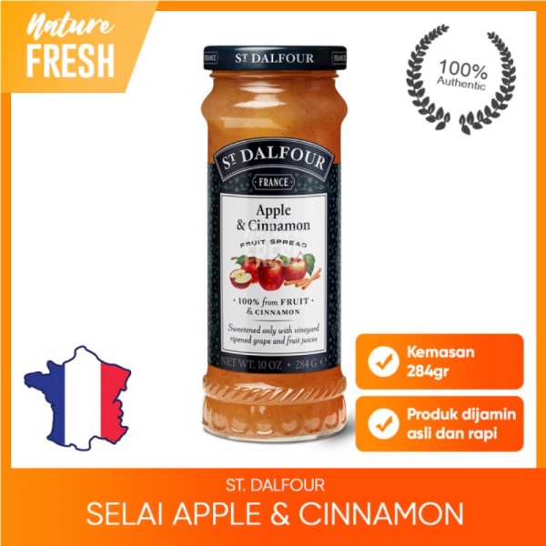 

Dijual Selai St. Dalfour All Varian Passion Fruit - Selai France 284 gr - Apple Cinamon Limited