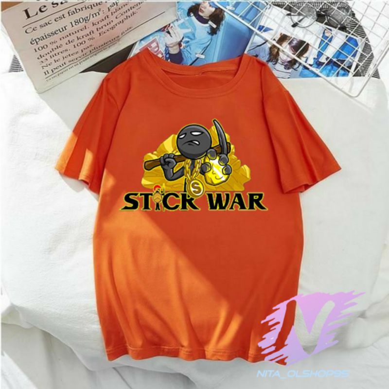 stickwar kaos anak stickman legacy