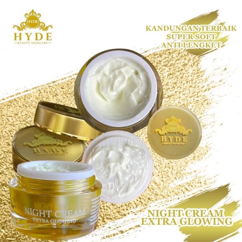 Cream Malam Glowing Hyde Beauty Skincare