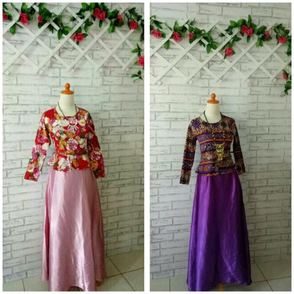 PREMIUM MIDI DRESS BAJU PESTA MAXI DRESS MOTIF BUNGA PROMO