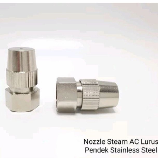 NOZZLE JET CLEANER LURUS PENDEK - NOZLE STIM AC LURUS PENDEk STAINLESS