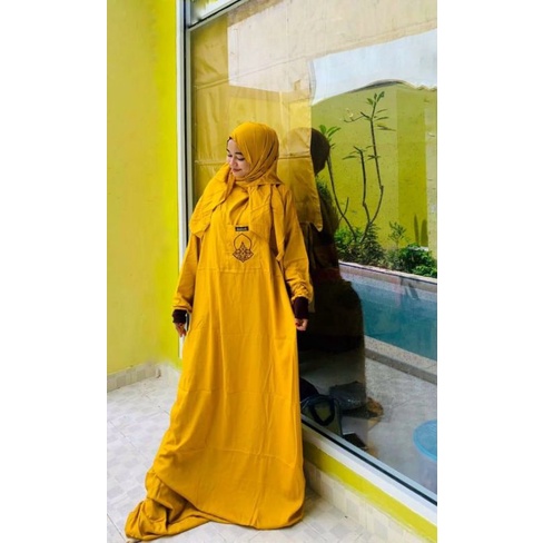 (COD) Mukena Yabasmah Pashmina /mukenah terompah/terusan/Yaman/basmah/mukenah terusan/mukenah terbar