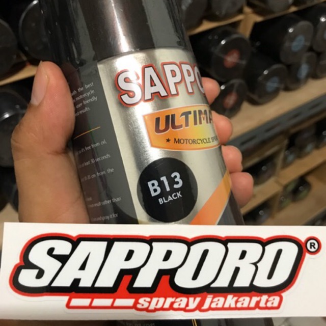 SAPPORO ULTIMATE BLACK / HITAM B13 400ML