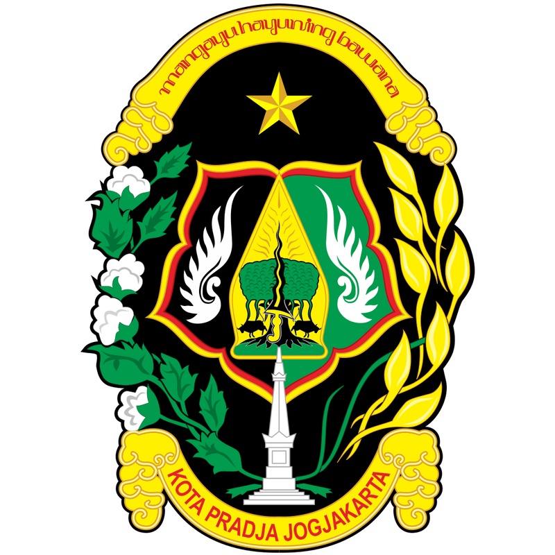 Emblem Bordir Logo Kota Yogyakarta