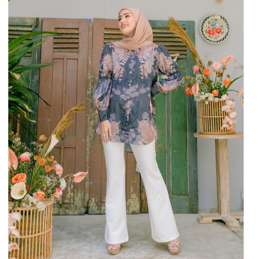 Radwah - Thalia Top Printing - Atasan Wanita