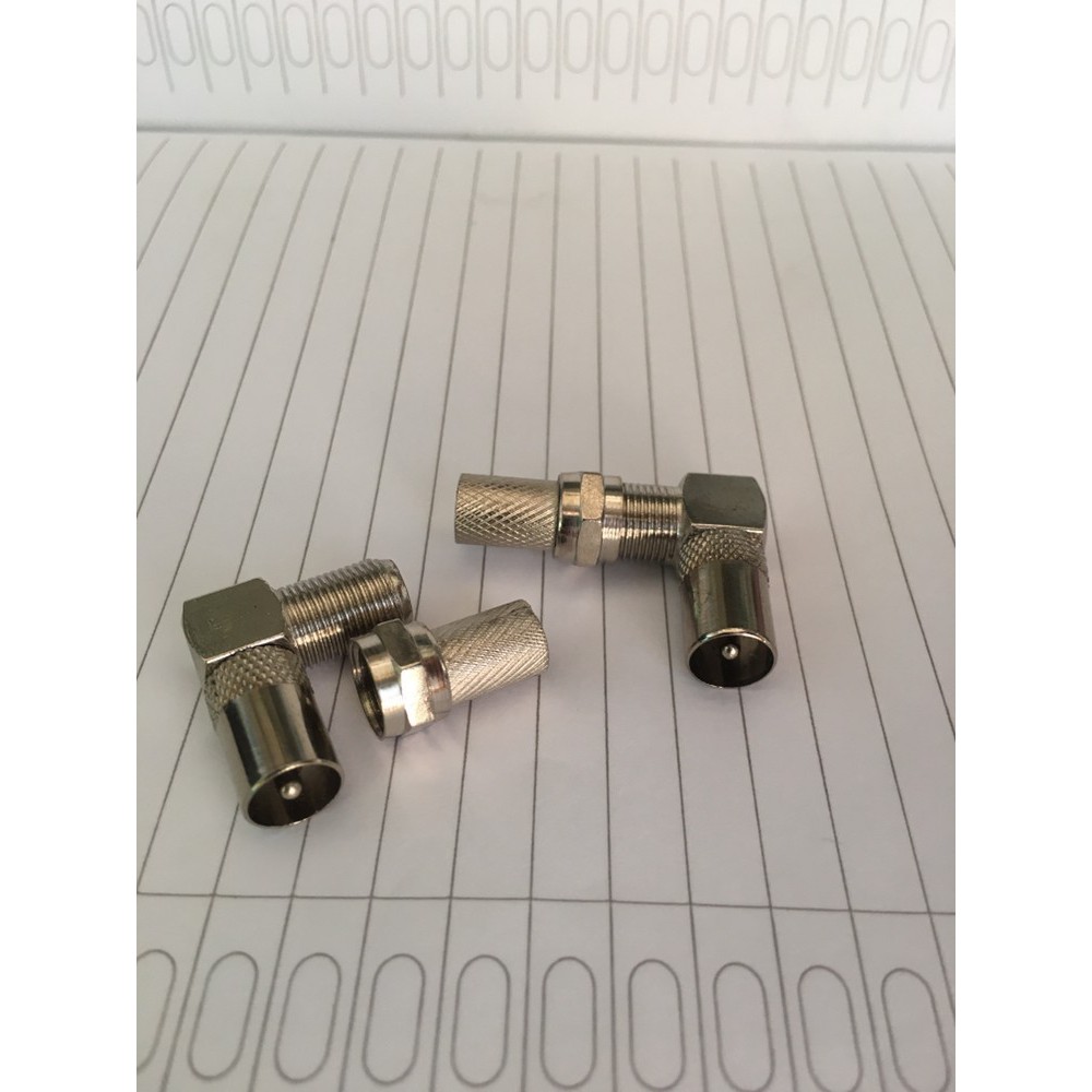 Jack antena konektor antena tv model L + konektor F drat