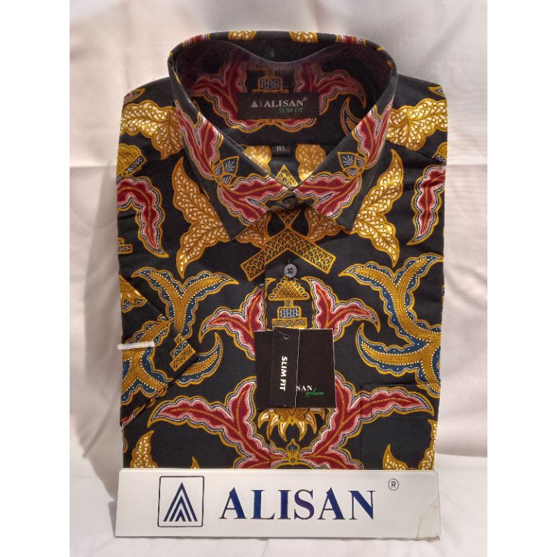 Kemeja Batik ALISAN Lengan pendek