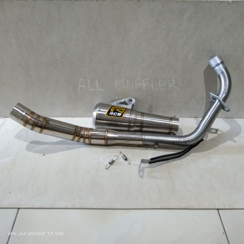 knalpot racing rcb capsul Sonic fullset