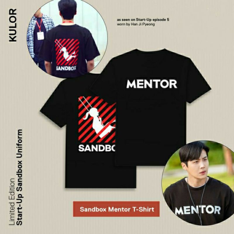 KAOS START UP Mentor Sandbox CEO SANDBOX - STAFF SANDBOX - mentor sandbox kaos netflix BAJU START UP