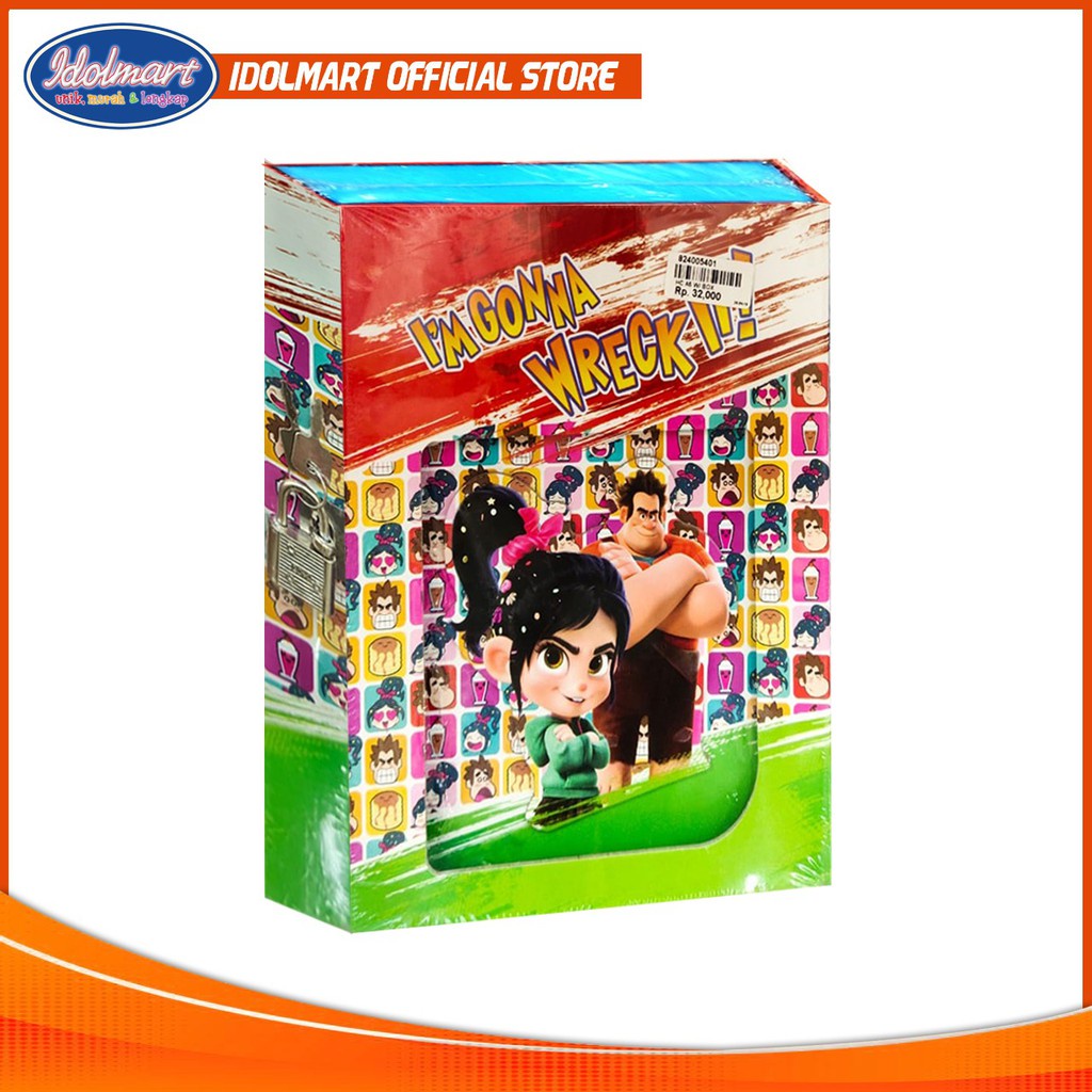 IDOLAKU Kiky Buku Diary HC A5 W/Box + Orn Flora