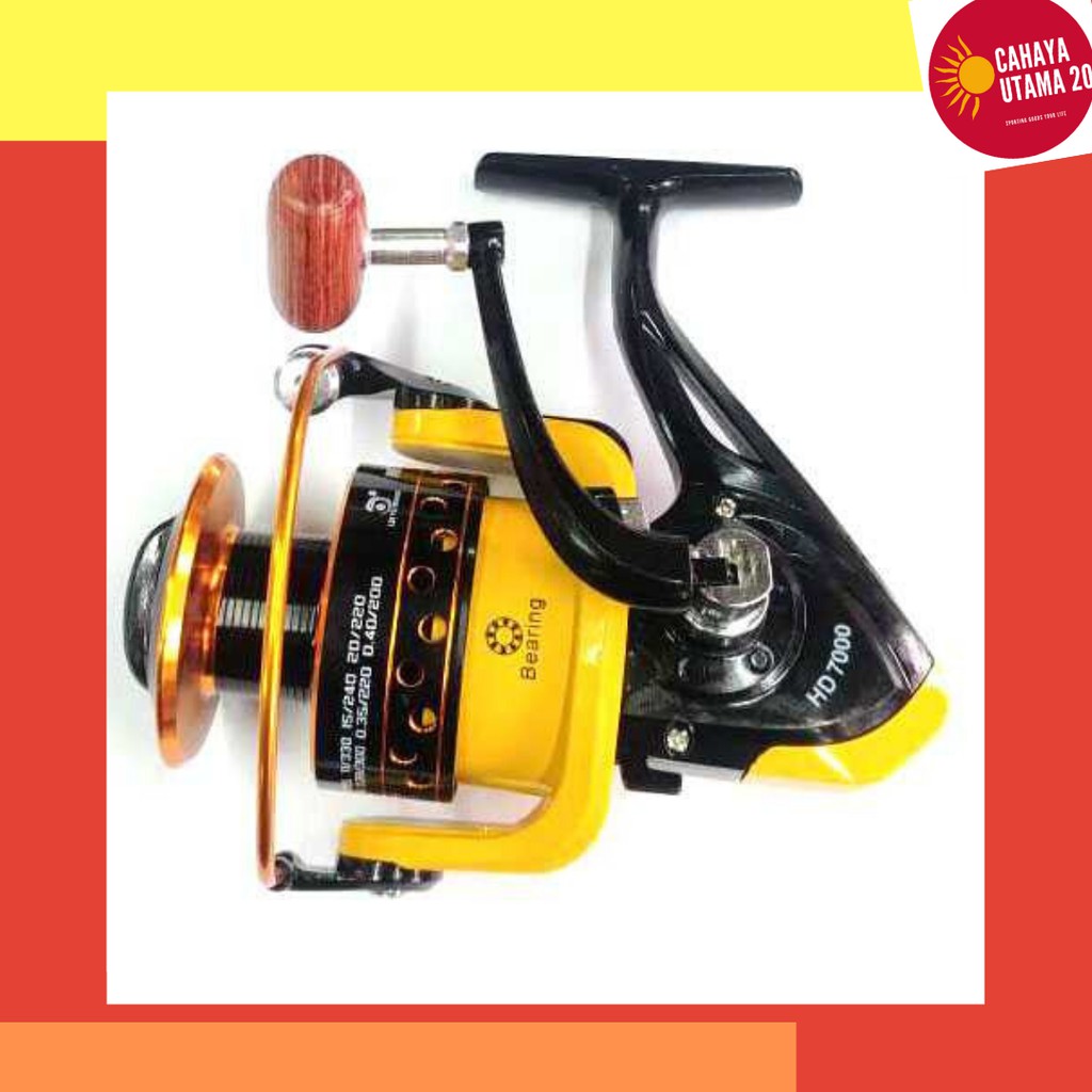 LIEYUWANG Reel Pancing HD7000 12 Ball Bearing