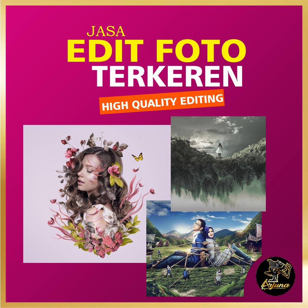 Jasa Edit Manipulasi Foto Background Lightroom