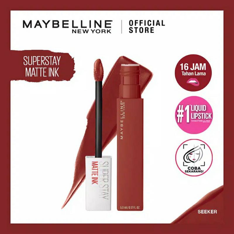 PROMOOO MAYBELLINE SUPERSTAY MATTE INK ~ ORIGINAL 100%