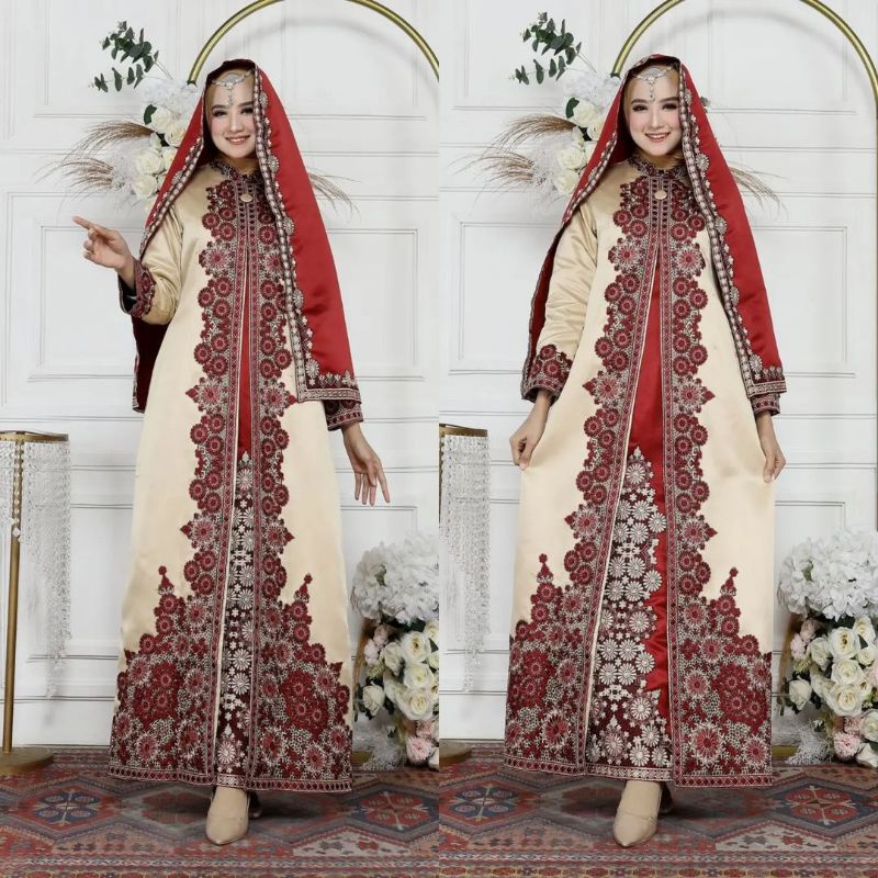 Gamis Selendang Mayang Original Pelangi Jaya Butik