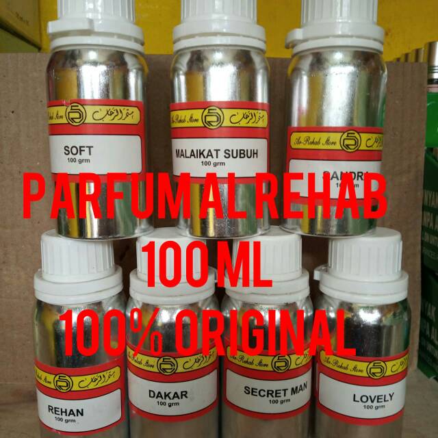 Bibit asli parfum  saudi al rehab isi 100 ml 100% asli  bibit dari saudi..