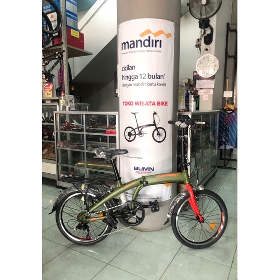 SEPEDA LIPAT 20 EVERBEST EB-902 7 SPEED NEW