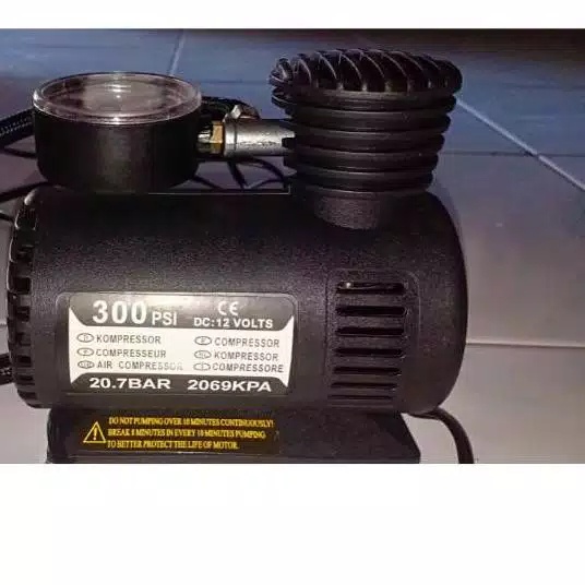 Kompresor mini siap colok+adaptor