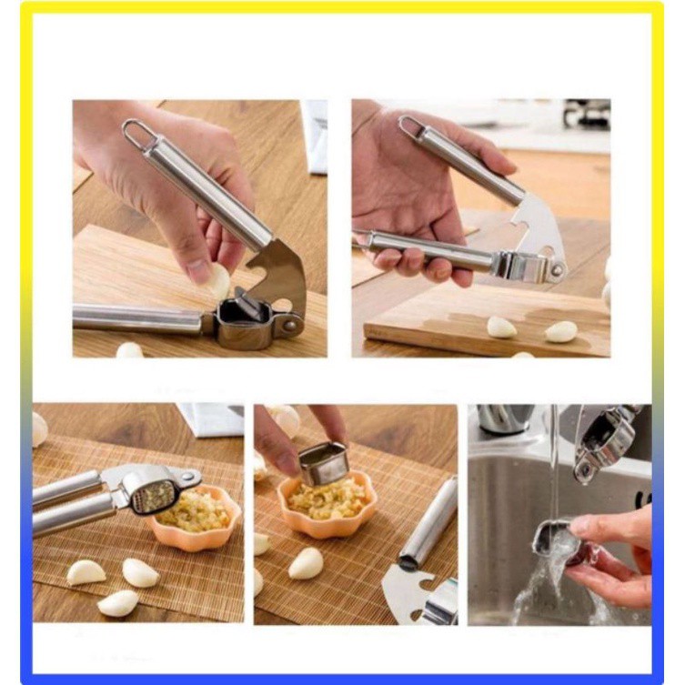 alat penghancur bawang putih //garlic press//Garlic Press Bawang Putih Stainless Steel