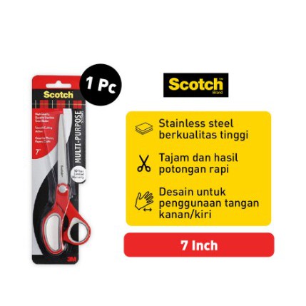 3M Scotch Gunting Stainless Steel 7 Inch Multifungsi Berkualitas 1427