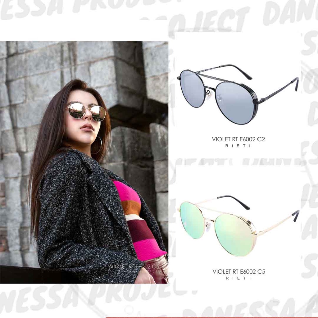 Kacamata RIETI VIOLET RT E6002 - Kacamata Korea | Dipakai oleh BTS V, Chanyeol EXO, Seo Yeji