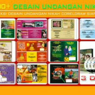 600 Template Desain Undangan Siap Edit Format Cdr