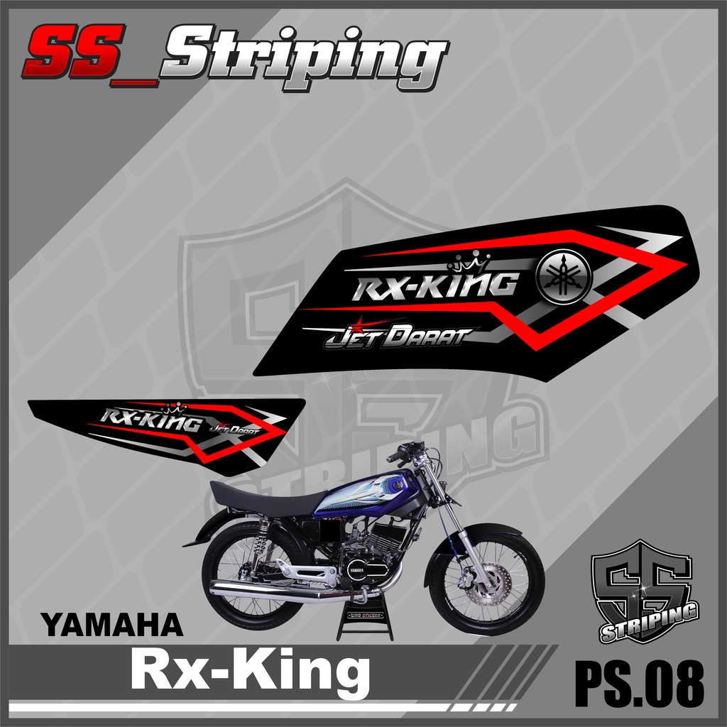 Sticker Striping List Variasi Rx-King - Striping Rx-King. PS.008