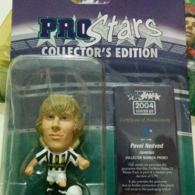 Pavel Nedved - Nevded - Juventus Legend - Prostars Original Figure barang ready
