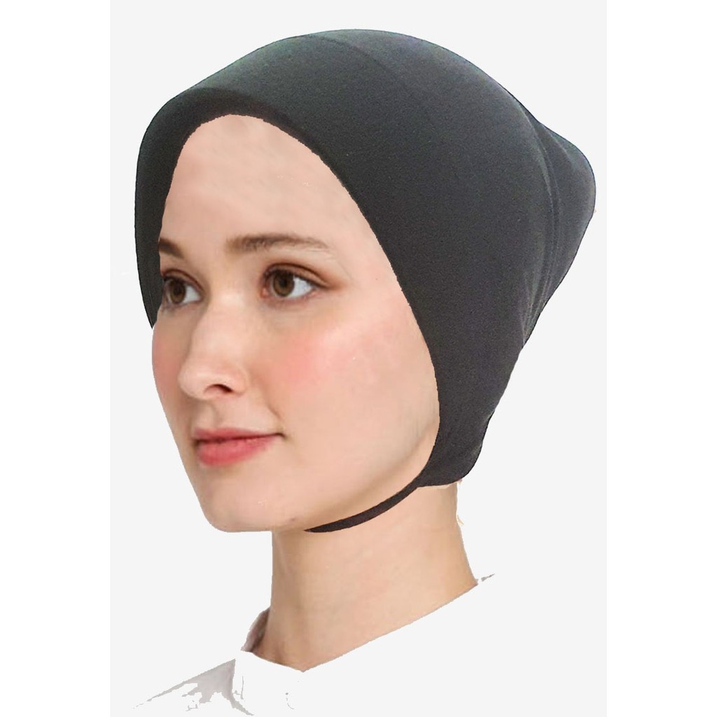 Inner Pad Small Black daleman krudung daleman hijab