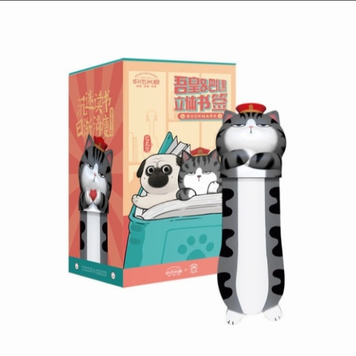 

Hemat Pembatas Buku Bookmark 3D My Emperor Wanshui Cat Cute Lucu Unik Kucing Limited