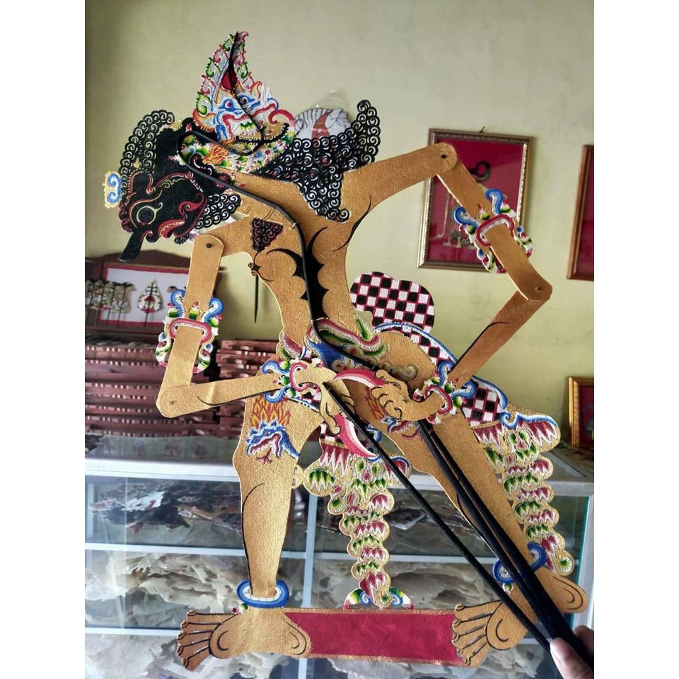 Jual Brotoseno Wayang Kulit Sapi Asli Bratasena Ukuran Standar Dalang By Pulau Merah Gallery