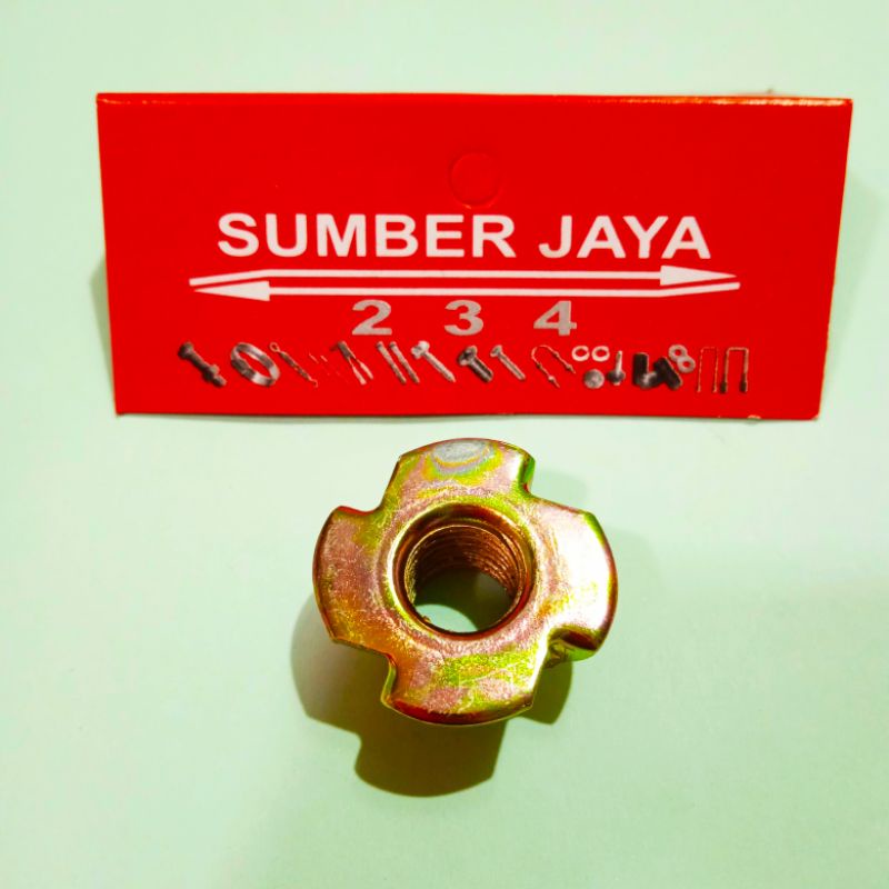 T Nut M10 / Tee Nut / Mur cakram / Mur cakar TERMURAH